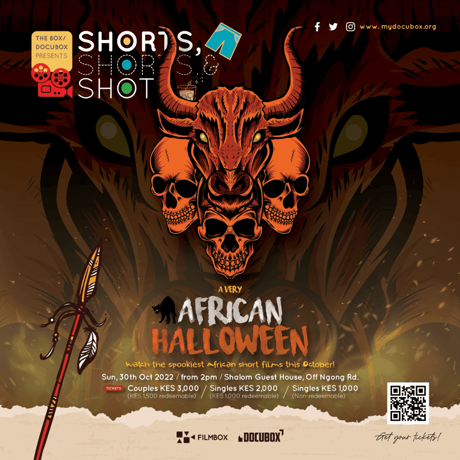 Shorts, Shorts & Shots 2023 — African Halloween poster